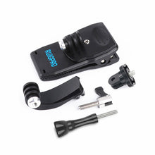 RUIGPRO 360 Degree Adjustable Backpack Clip Clamp Mount Bracket for DJI Osmo Action/GoPro 7/6/5 Xiaomi Yi /Sjcam Sports Camera Accessories