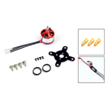 AEORC RC Power Combo MM1906B 1906 2400KV KV2400 A20S Brushless Motor +20A ESC+3.5mm Banana Plug Combo for RC Fixed Wing Airplane Plane