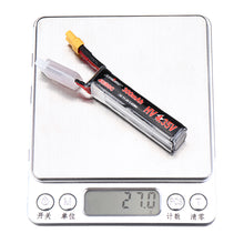 URUAV 11.4V 300mAh 40C/80C 3S HV 4.35V Lipo Battery XT30 Plug for Larva X URUAV UR85/UR85HD Mobula7 HD Sailfly-X RC Drone