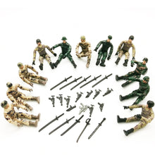 4Pc WPL Simulate Action Figure Soldier Doll 10cm Random Delivery RC Car Parts