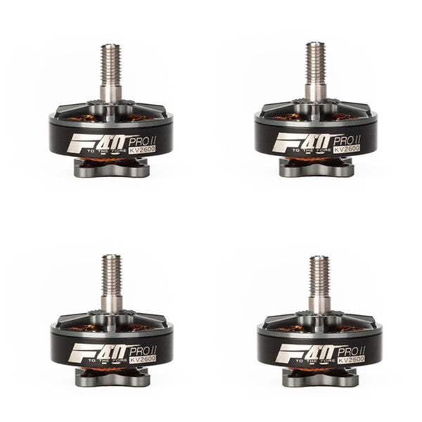 4X T-motor F40 PRO II 2600KV 3-4S Brushless Motor Adamantium Grey for RC Multirotor FPV Racing Drone