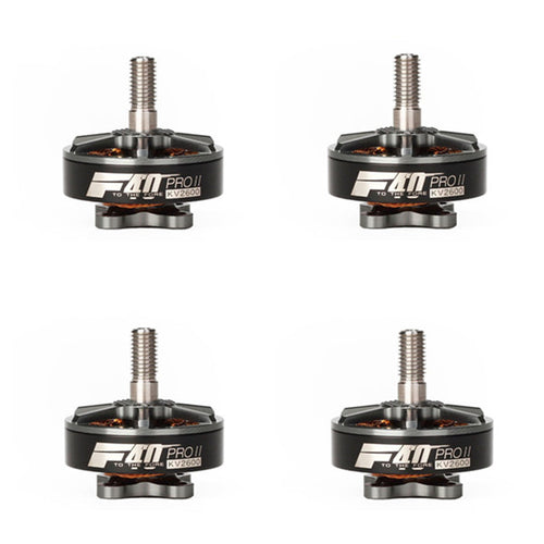 4X T-motor F40 PRO II 2600KV 3-4S Brushless Motor Adamantium Grey for RC Multirotor FPV Racing Drone