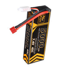 ZOP Power 7.4V 5000mAh 45C 2S Lipo Battery T Plug for 1/10 RC Racing Car
