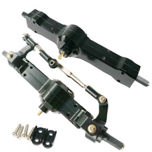 Racerstar 2PCS Front Rear Bridge Axle Set for WPL Heng Long JJRC 1/16 Rc Car Upgrade Spare Parts 