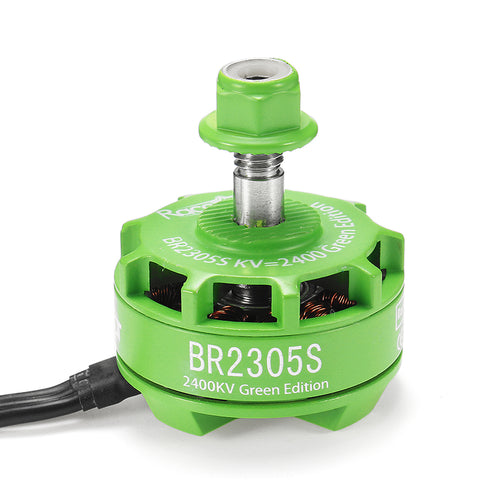Racerstar 2305 BR2305S Green Edition 2400KV 2-5S Brushless Motor For X210 X220 250 300 RC Drone FPV Racing