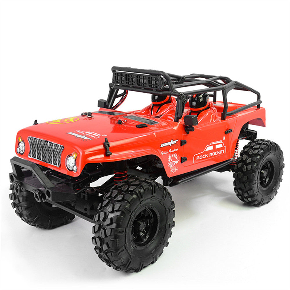 CJ10 for Caster 1/10 2.4G 4WD RC Car Electric Off-Road Rock Crawler Vehicles with LED Light RTR Model 