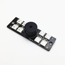 Lantian 2 in 1 WS2812B LED And 5V Active Buzzer For FPV NAZE32 Skyline32 F3 Flight Controller for RC Drone