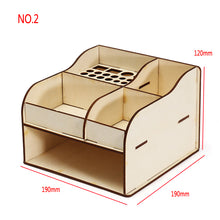 DIY Self-assemble RC Model Tools Case Screwdriver Box Gripper Package Plier Stand Retro Style