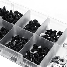 340PCS Flat Round Head Screw Container Box Repair Tool Kit for HSP 1/10 RC Car DIY Parts 