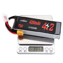 URUAV 11.1V 4200mAh 75C 3S Lipo Battery XT60 Plug for RC Racing Drone 