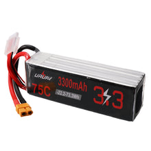 URUAV 22.2V 3300mAh 75C 6S Lipo Battery XT60 Plug for KDS INNOVA 550 RC Helicopter