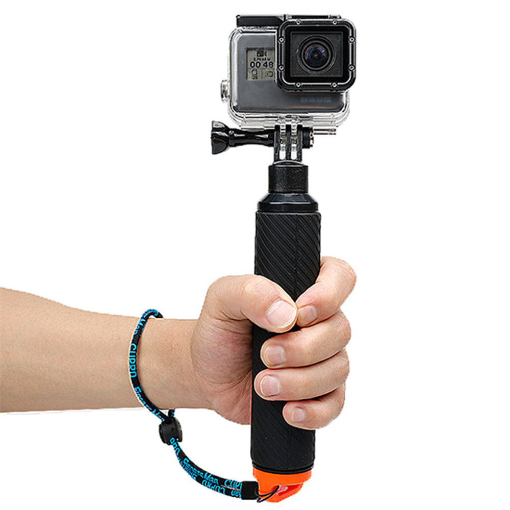 2-IN-1 Waterproof Pistol Shutter Trigger Kit Floating Hand Grip for GoPro Xiaomi Yi 4K SJCAM SJ4000 Action Sport Camera