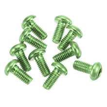 40PCS 7075 M3*6 M3*8 M3*10 M3*12 Screws Purple Red Blue Gold Green Orange for RC Drone FPV Racing