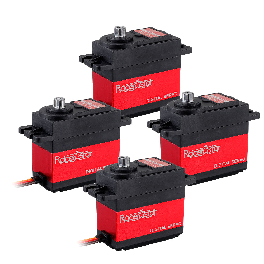 4PCS Racerstar DS6221MG 20KG 120° Metal Gear Digital Servo For 1/8 1/10 RC Car