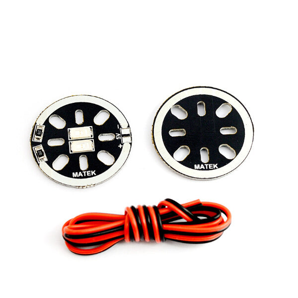 Matek LED X2/5V Motor Mount  for 1806 2204 2206 Motor Multicoptersv Blue for RC Drone FPV Racing