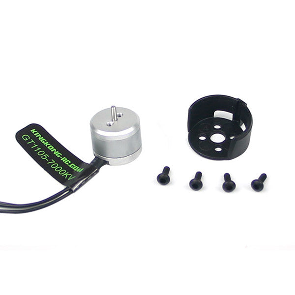 KINGKONG/LDARC FLY EGG 130 RC FPV Racing Drone Spare Parts GT1105-7000KV Brushless Motor 2S 