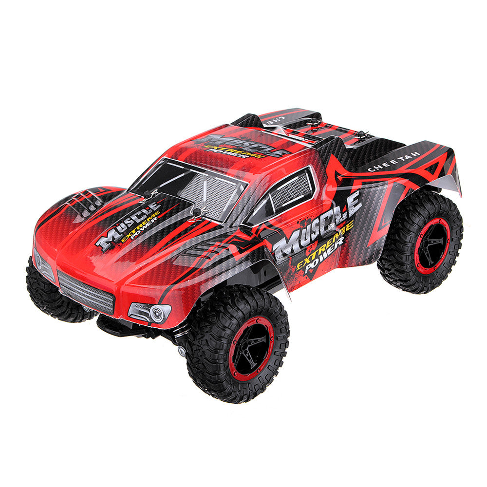 1/16 RC Car Truck Car 15KM/h 2.4G 4WD Partial Waterproof Brushed Short Course SUV 1621