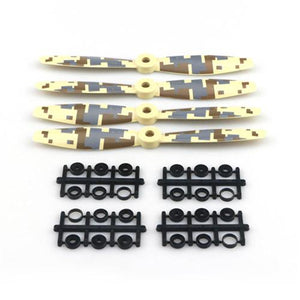 12pcs JJRC JJPRO-6040BN 2-blade PC Camouflage Propeller  for QAV250 QAV280 RC FPV Racing Drone 
