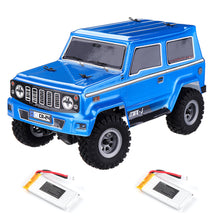 URUAV 1/24 4WD 2.4G Mini RC Car Crawler Model Vehicle Waterproof RTR With Two Battery