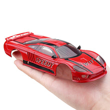 Firelap Sports Car RC Car Body Shell For 1/28 Das87 Wltoys Mini-Q RC Model Vehicle Red 