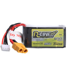 TATTU R-Line 11.1V 850mAh 95C 3S Lipo Battery XT60 Plug for 100mm to 180mm Multirotor FPV  