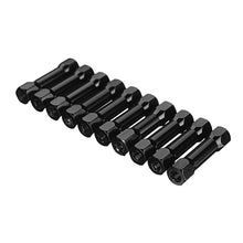 10 PCS M3x10/20/25/25/30/35/40/45 6 Angles Aluminum Column Black for RC Drone FPV Racing