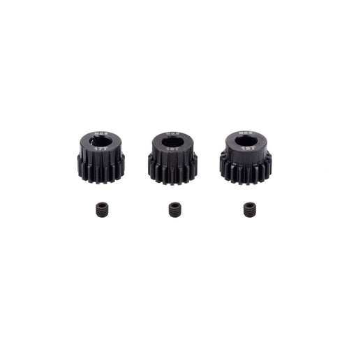 3PCS M0.6 17T-28T Metal Pinion Motor Gear for 5mm Shaft 1/8 RC Car Engine Spare Parts