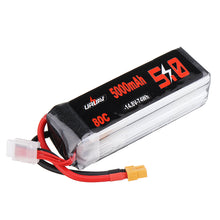 URUAV 14.8V 5000mAh 80C 4S Lipo Battery XT60 Plug for RC Boat Car Quadcopter Airplane