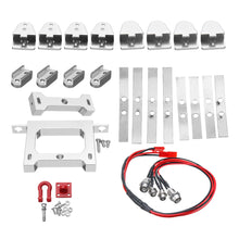 WPL Rear Bumper Protector+Head Light+Film Parts+Tow Trailer Hitch Hook+Spring Firm Parts+Bean