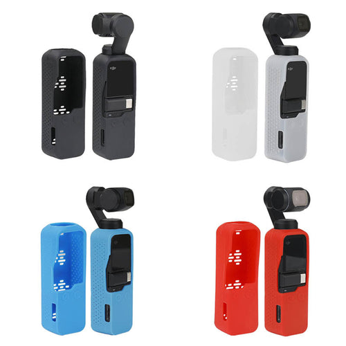 Anti-slipping Silicone Protective Cover With Strap for DJI Osmo Pocket Handheld Gimbal Stabilizer