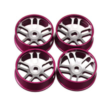 4PCS Wltoys Metal Hub RC Car Wheel 1/28 For K989 And IW04M RC Car