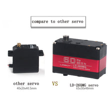 LOBOT LD-260MG 180° 60KG Large Torque Metal Gear Digital Servo For RC Robot