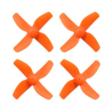 4 Pairs HB31 31mm 4-blade Propeller 1.0mm Mounting Hole for RC Drone 0603 Brushless Motor