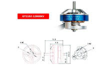 KINGKONG/LDARC GT1102 1102 12800KV Brushless Motor for TINY GT7 2019 V2 FPV Racing Drone 3.1g
