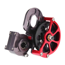 RC 1/10 Upgrade Aluminum Fully Assembled Transmission Metal Gearbox For Axial SCX10 Cars Parts