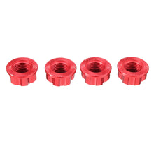 4PCS 17mm Dustproof Non Slip Hex Wheel Nut for X-Maxx Summit 1/8 RC Car Vehicles Parts
