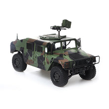 HG P408 Upgraded Light Sound Function 1/10 2.4G 4WD 16CH RC Car U.S.4X4 Military Vehicle Truck without Battery Charger