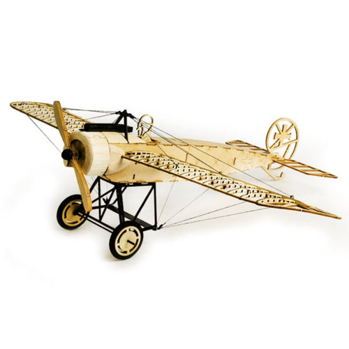 Dancing Wings Hobby Fokker-E 410mm Wingspan Balsa Wood Airplane Static Model Unassembled