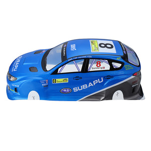 1/10 Scale Rc On-Road Drift Car Body Painted PVC Shell for Subaru Sti X Vehicle Parts 