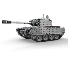 MoFun 2.4G Stainless Steel RC Tank 952PCS DIY Assemble Brick Block RC Car Toy