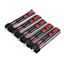 5Pcs URUAV 3.7V 250mAh 30C/60C Lipo Battery PH1.25 for Eachine QX65 Emax Tinyhawk
