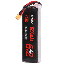 URUAV 14.8V 6200mAh 120C 4S Lipo Battery XT60 Plug for RC Drone
