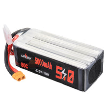 URUAV 22.2V 5000mAh 80C 6S Lipo Battery XT60 Plug for RC Drone