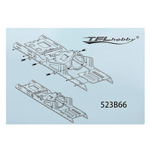 TFL Monocoque Epoxy DIY Motor Mounting for 36 Series Rc Boat Brushless Motor ESC Servo 3 In 1 