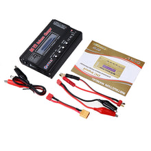 HTRC B6 V2 80W 6A DC Digital Battery Balance Charger Discharger Black for 1-6S LiPo Battery