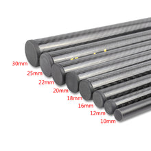 5 Pcs Carbon Fiber Tube End Cap 10mm 12mm 16mm 18mm 20mm 22mm 25mm 30mm Chock Plug Waterproof Dustproof For Multirotor RC Aircraft 