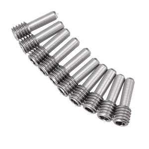 10PCS M3 M4 12mm Metal Machine Screw for 1/10 Crawler Rc Car Parts 