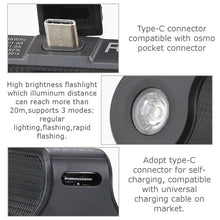 3300mAh 5V 1A Mini Power Bank With Flashlight Universal Type C For DJI OSMO Pocket Gimbal Smartphone
