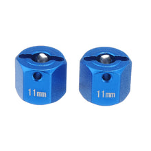 GPM 2PCS Aluminum Alloy Wheel Hex 12mm Drive Adapter for RC AXIAL SCX10 II 90046 Crawler Car Parts