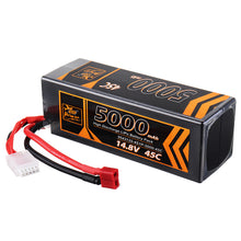 ZOP Power 14.8V 5000mAh 45C 4S Lipo Battery T Plug for RC Drone